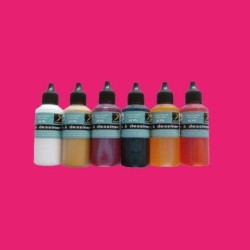 Acuarela - anilina Dalbe 60ml. Rojo primario