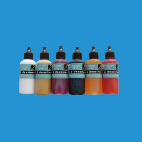 Acuarela - anilina Dalbe 60ml. Azul primario