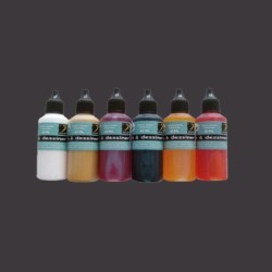 Acuarela - anilina Dalbe 60ml. Negro