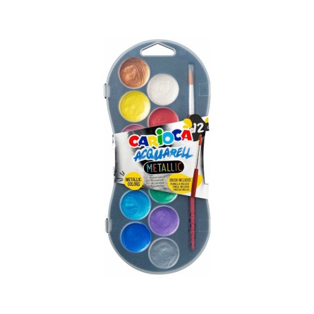 Acuarelas Carioca 12c Neón