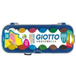 Acuarelas Giotto Maxi 12 colores