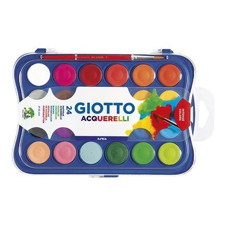 Acuarelas Giotto Maxi 24 colores