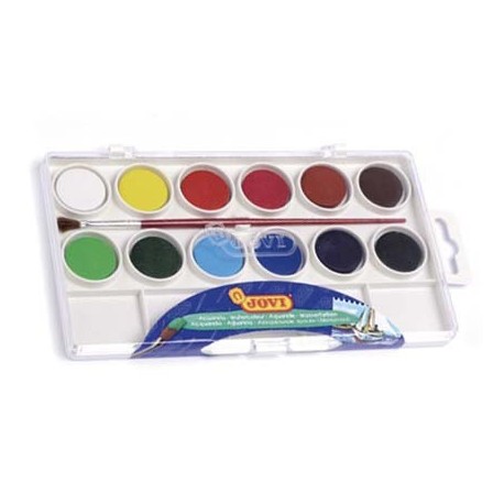 Acuarelas Jovi 12 colores