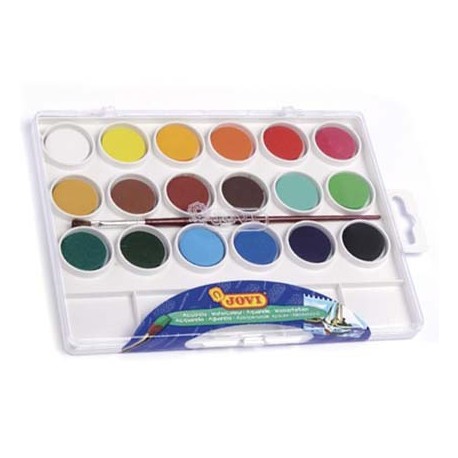 Acuarelas Jovi 18 colores