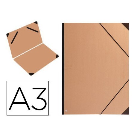 Carpeta de dibujo con gomas A3