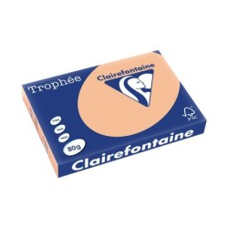 Papel Color Trophée A3 500f.80gr. albaricoque