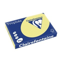 Papel Color Trophée A3 500f.80gr. amarillo narciso