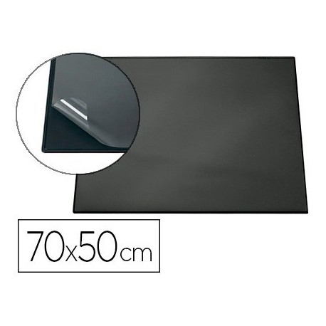Vade sobretaula Durable negre 70x50cm