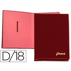 Portafirmes acordió 18 dep. 335x245mm. Bordeus