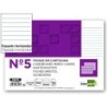 Fitxa Liderpapel ratllada nº5 160x220mm 100u.