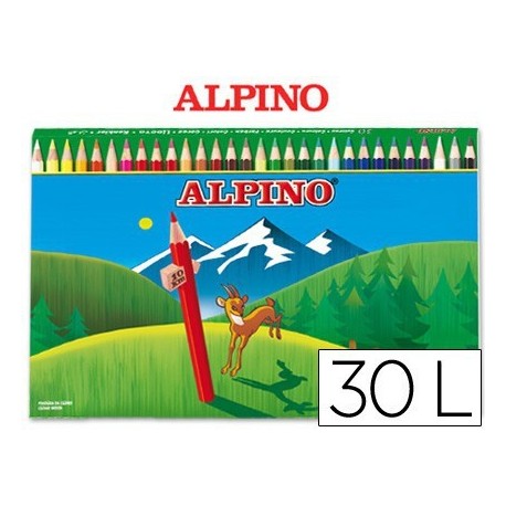 Estoig llapis Alpino 30u.