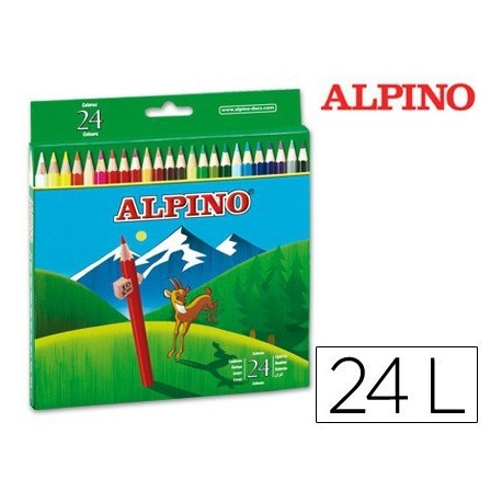 Estoig llapis Alpino 24u.
