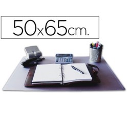 Vade de sobretaula PVC transparent 50x65cm.