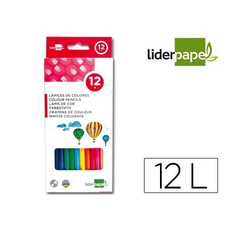 Estoig llapis Liderpapel Slim 12u.