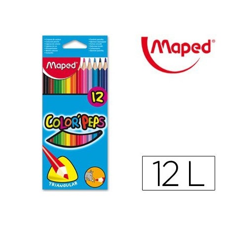 Estoig 12 Llapis Color'Peps