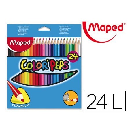 Estoig 24 Llapis Color'Peps