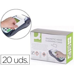 Targeta netejadora de banda magnètica 20u.