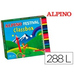 Estoig llapis Alpino Classbox 24x12 colors (288u.)