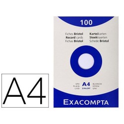 Fitxes cartolina per a fitxers 100u.