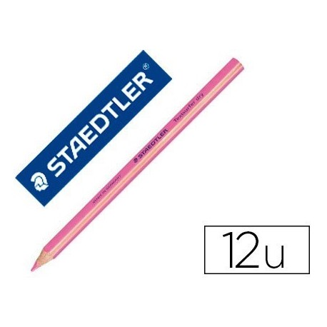 Llapis fluorescent Staedtler Top Star rosa 12u.