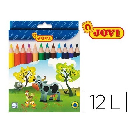 Llapis de colors Maxi Jovi 12u.